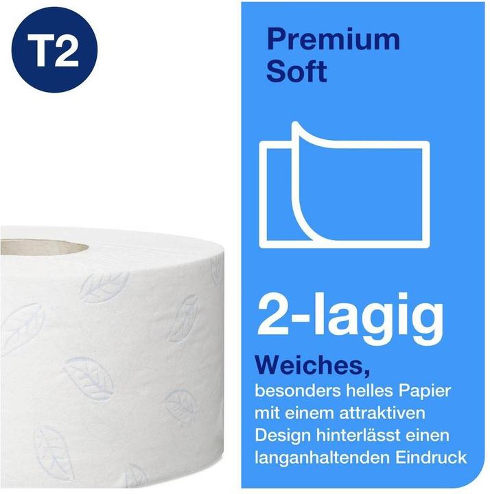 Actual product image Tork Premium Toilet Paper Mini Jumbo Roll (12 pcs.)
