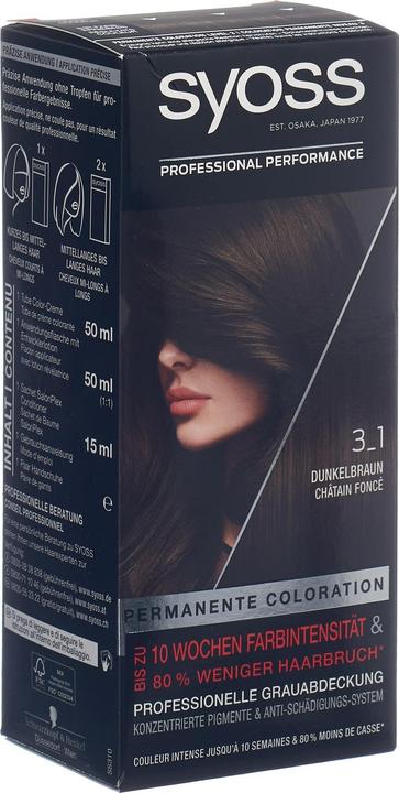 Produktbild Syoss Permanente Coloration (3-1 Dunkelbraun)