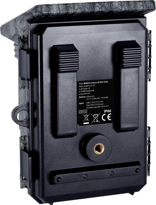 Actual product image Rollei Wildkamera 4K WiFi Solar