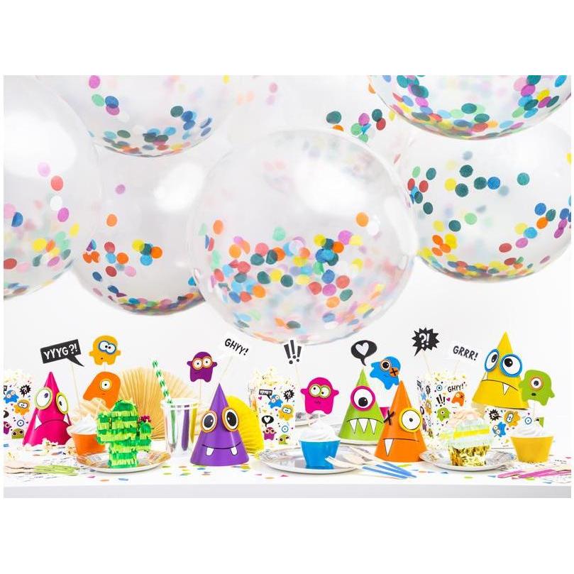 Thumbnail - Partydeco, Einweggeschirr, Becher aus silbermetallisiertem Papier (6 x)