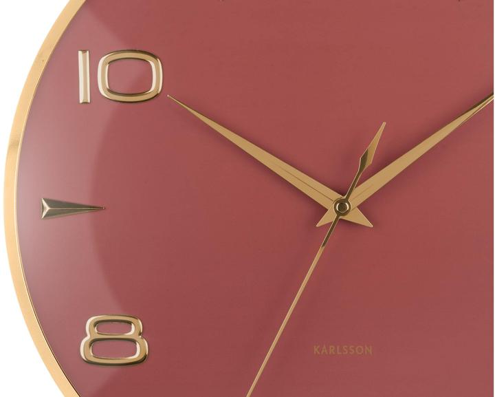 Produktbild Karlsson Wanduhr Sienna Glow Red ochre (40.60 cm)