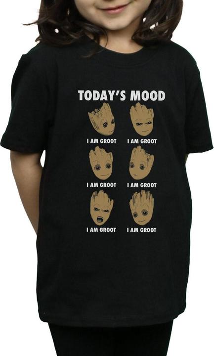 Immagine prodotto Guardians of the Galaxy Girls Today's Mood Baby Groot Maglietta in cotone (140, 146)