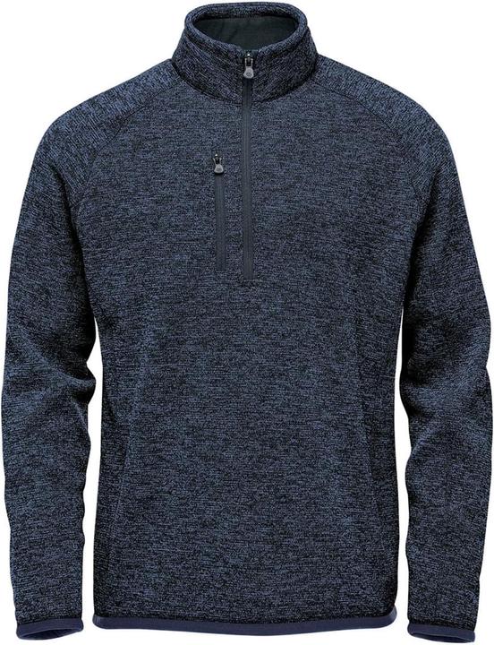 Actual product image Stormtech Mens Avalante Heather Quarter Zip Fleece Top (5XL)