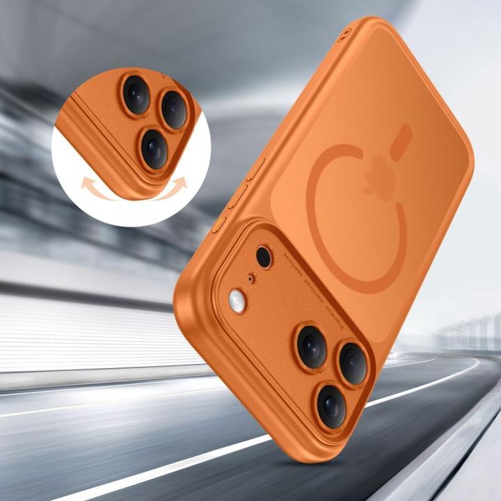 Immagine prodotto 4Kom Tech-Protect Magpeak Magsafe CC Case for iPhone 17 Pro Max - Orange (Apple iPhone 17 Pro Max)