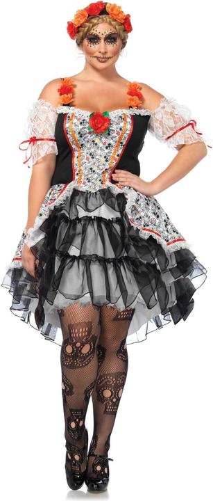 Actual product image Leg Avenue Day of the Dead - Dia de los Muertos: Lovely Calavera (42, 44)