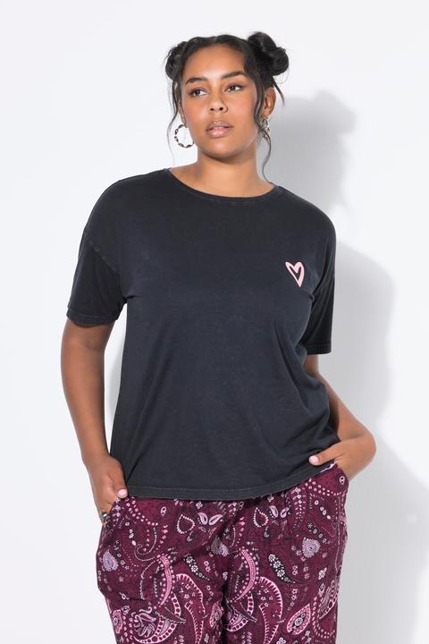 Produktbild Studio Untold T-Shirt, oversized, Heart, Vintage Look (46, 48)