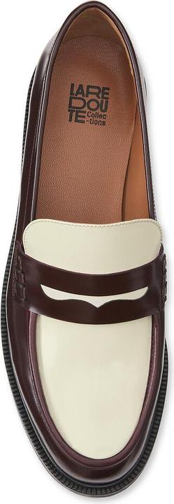 Actual product image La Redoute Collections Zweifarbige Mokassins aus Leder (39)