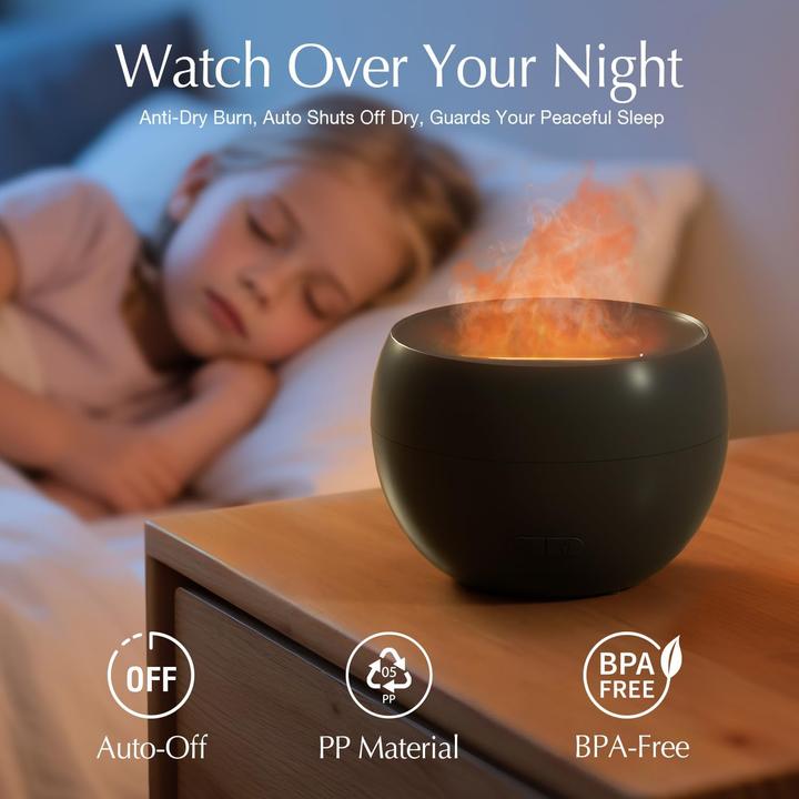 Produktbild Fellhof Aroma Diffuser mit Flammeneffekt (150 ml)