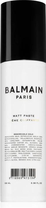 Balmain Matte pasta - matterende haarpasta - 100ml (Haarpasta, 100 g)