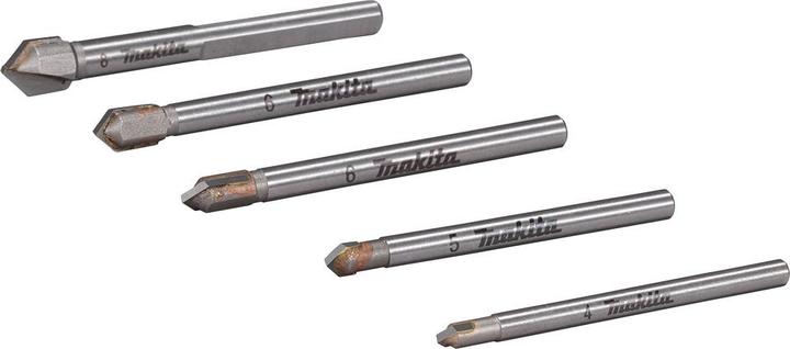 Produktbild Makita E-25410 Glas-/Fliesenbohrer-Set 5-tlg.