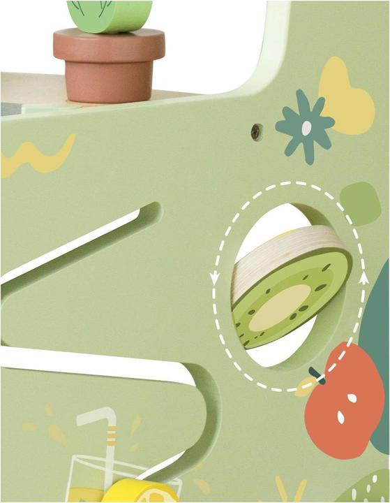 Actual product image Classic World Wooden Walker Kitchen, 15 pieces.