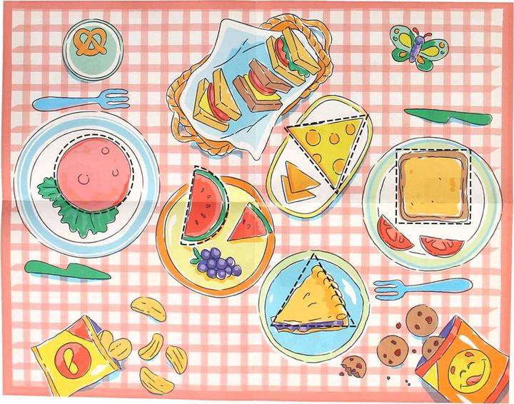 Actual product image Play-Doh Hasbro F69165L0 Picnic Shapes Starter Set