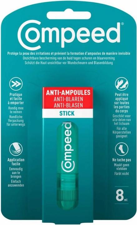 Compeed Anti-Blister Foot Care Stick 10ml Transparent/Green
