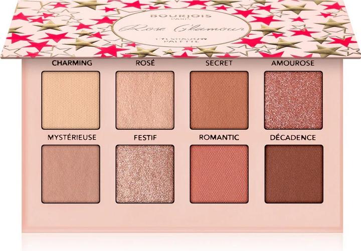 Produktbild Bourjois Rose Glamour Eyeshadow Palette (Braun, Nude, Rosa)
