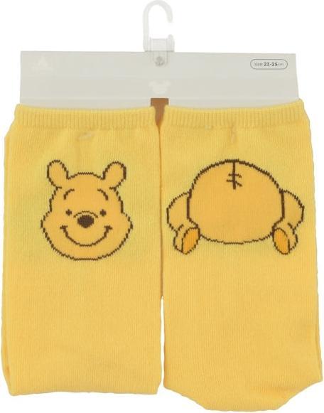 Actual product image Disney Pooh the bear face socks 36-39 (36 - 39)