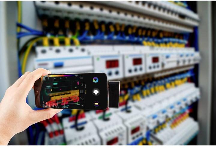 Actual product image Voltcraft WBS-120 Thermal imaging camera -20 to 400°C 120 x 90 pixels 25Hz USB-C® connection for Android