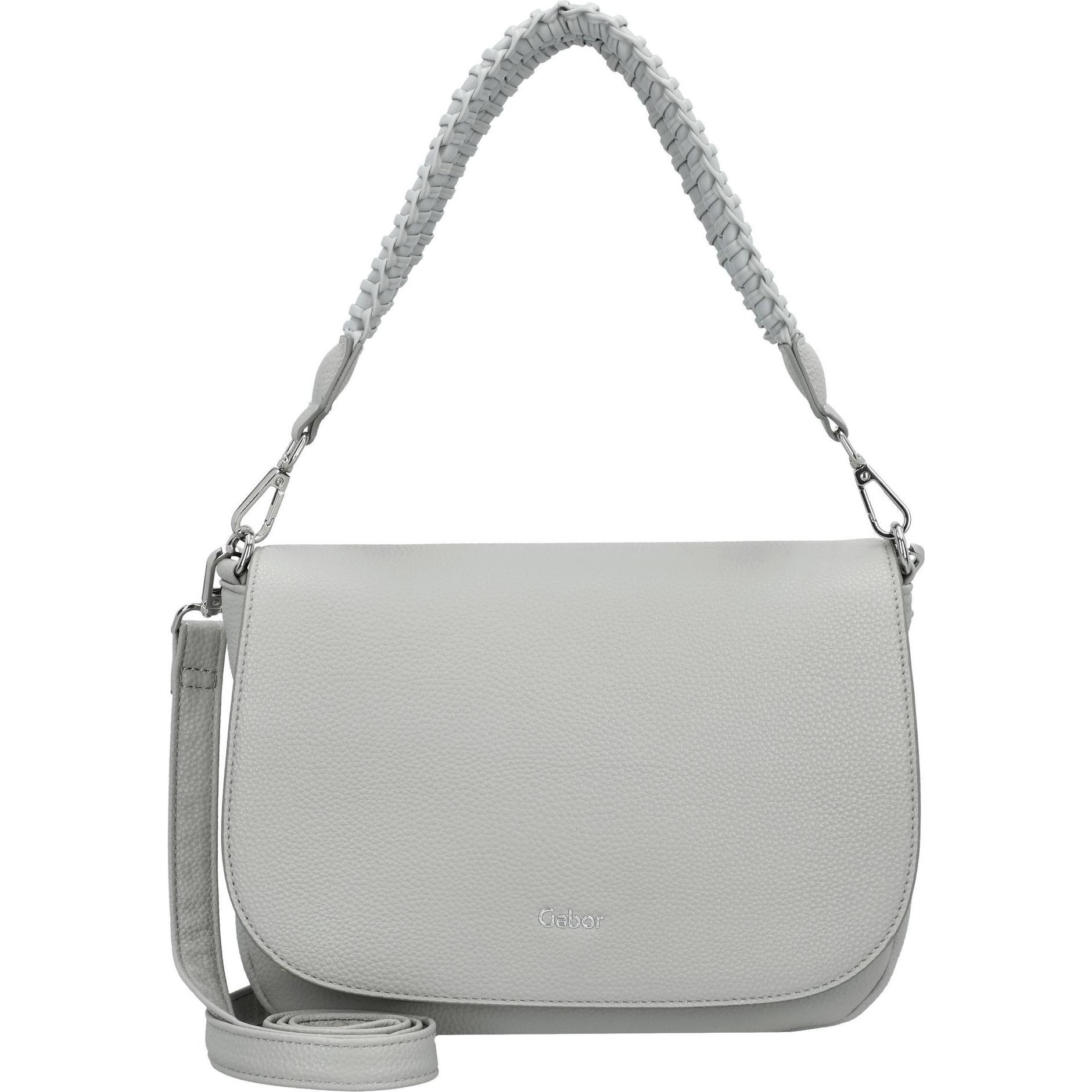 Gabor, Handtasche, Vivien Schultertasche 28 cm, Grau