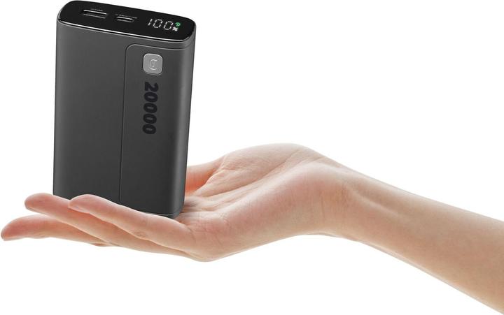 Produktbild Cellularline CELLULAR L& CLL PB DISPLAY 20000 BK (20000 mAh, 20 W, 77 Wh)