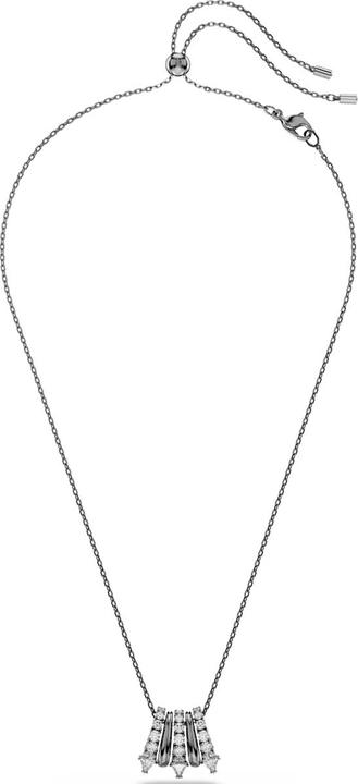 Produktbild Swarovski Sublima Halskette Weiss Rutheniert (Swarovski Metall)