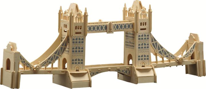 Pebaro Jeu de construction en bois London Tower Bridge