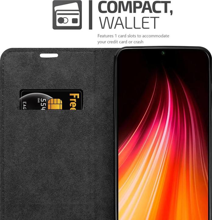 Produktbild Cadorabo Book Invisible Magnet Cover (Xiaomi Redmi Note 8)