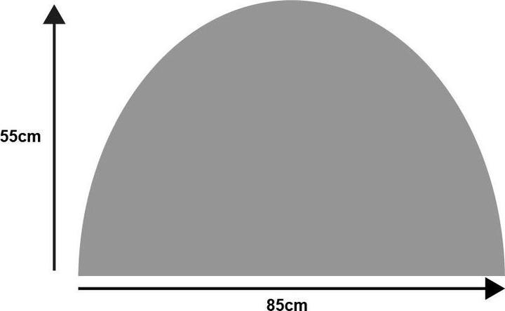 Immagine prodotto Kleen-Tex Dune Halfmoon (85 x 55 cm)