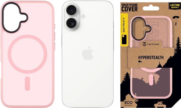 Actual product image Tactical MagForce Hyperstealth Cover for iPhone 16 Pink Panther (Apple iPhone 16)