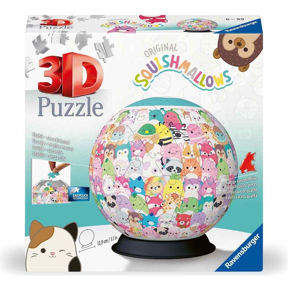 Ravensburger Puzzle-Ball Squishmallows (72 Teile)