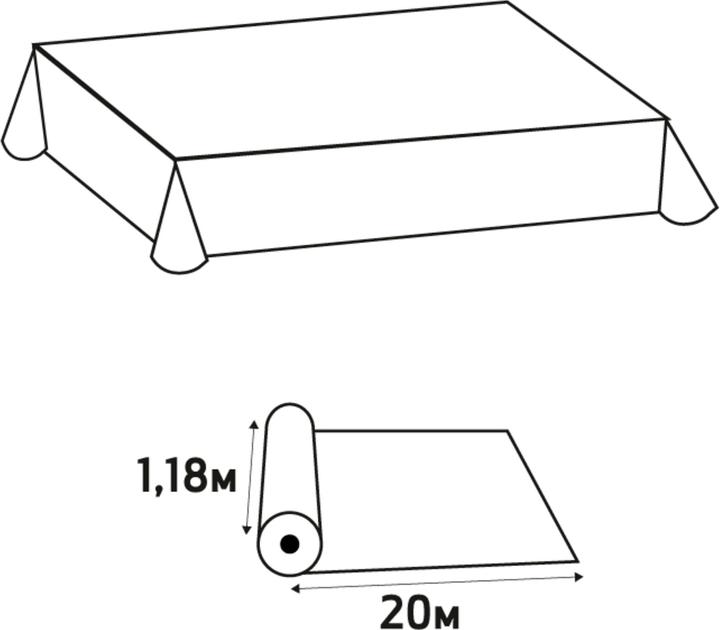 Actual product image PROnappe Gaufré (1.18 x 20 m)