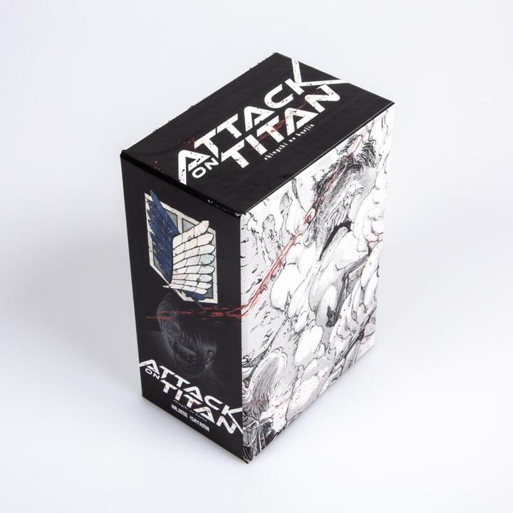 Produktbild Attack on Titan, Bände 26-30 im Sammelschuber mit Extra (Deutsch, Hajime Isayama, 2020)