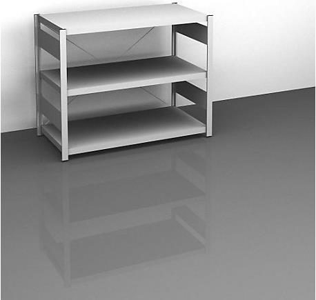 Actual product image kaiserkraft Sideboard plug-in shelf, light gray