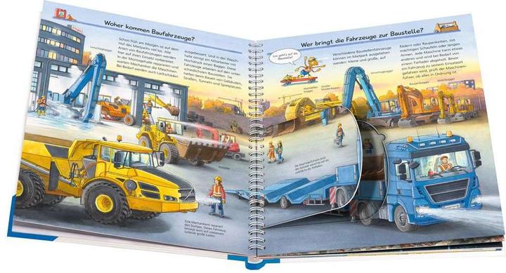 Produktbild Ravensburger Fahrzeuge auf der Baustelle (Deutsch, Andrea Erne, 2020)