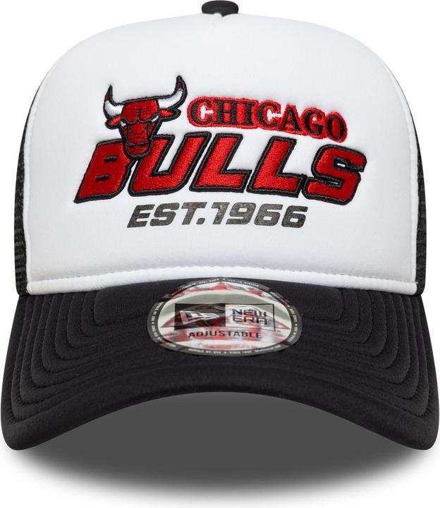 Image du produit New Era A-Frame Mesh Trucker Cap - Foam Chicago Bulls
