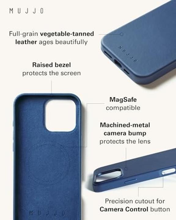 Produktbild Mujjo Leather Case - MagSafe-Ledertasche (Apple iPhone 16 Pro Max)