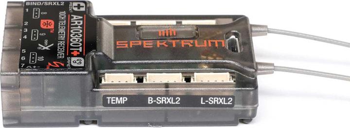 Image du produit AR10360T+ DSMX 10-Kanal AS3X+ & SAFE Telemetrie-Empfänger