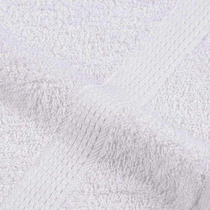 Immagine prodotto vidaXL Asciugamani da bagno 10 pz. Bianco 100x150 cm 360 g/m² 100% cotone Asciugamano da doccia (100 x 150 cm)
