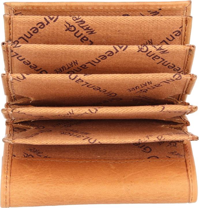 Immagine prodotto Greenland Nature Porta carte di credito Nature RFID in pelle 10 cm