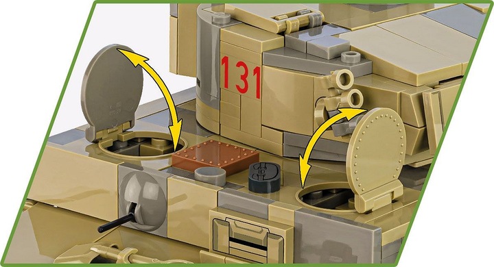Immagine prodotto Cobi Panzer VI Tiger I n. 131 Il Museo dei carri armati