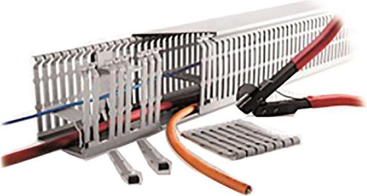 Produktbild RS PRO Grey Panel Trunking W60XH80 (200 cm)