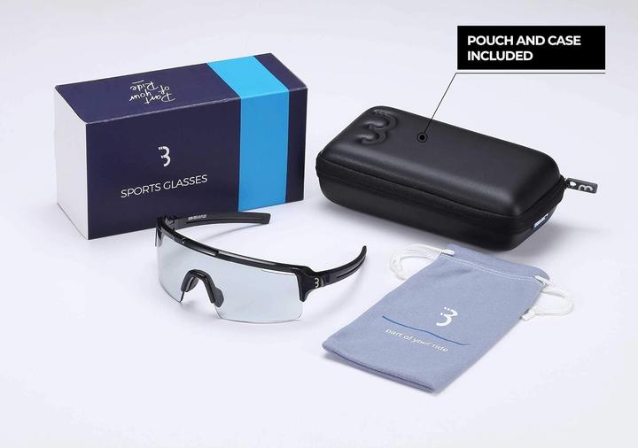 Image du produit BBB Verres Fuse PH/cadre noir mat (Noir mat, verres photochromiques (NXT))