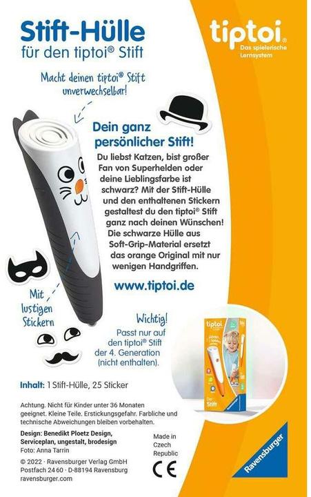Actual product image tiptoi ® pen cover black (German)