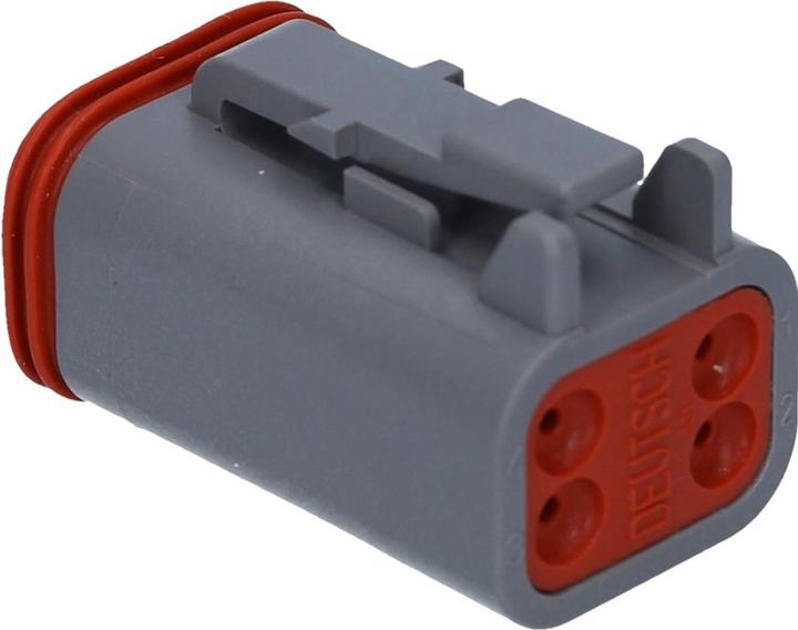 Actual product image Kalitec 100 pieces DEUTSCH DT06-4S socket housing 4-pin I Original from German dealer