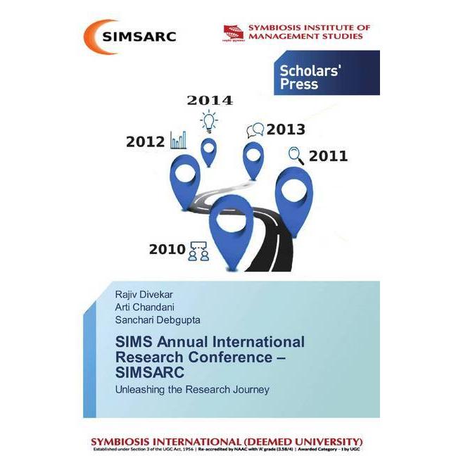 SIMS Annual International Research onference - SIMSARC, Fachbücher von Rajiv Divekar, Sanchari Debgupta, Arti Chandani