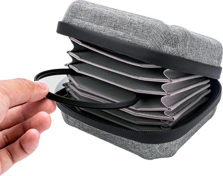 Actual product image JJC FP K10 Filter Storage Case Grey (Camera shoulder bag)