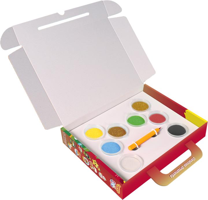Actual product image Jovi Play&Fun Sand Painting Kit Christmas