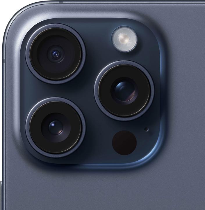 Produktbild Apple iPhone 15 Pro Max (512 GB, Blue Titanium, 6.70", SIM + eSIM, 48 Mpx, 5G)