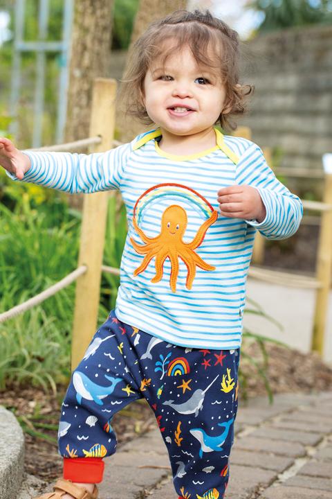 Immagine prodotto Frugi Camicia per bambini Bobby Beluga Blu (10XL, 11XL, 12XL)