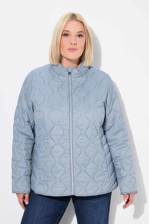 Image du produit Ulla Popken Veste matelassée légère HYPRAR, modèle déperlant, matière recyclée (50, 52)