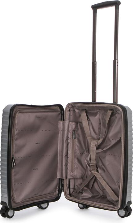 Produktbild Stratic Bright+ 4 Rollen Kabinentrolley S 56 cm mit Dehnfalte (37 l)