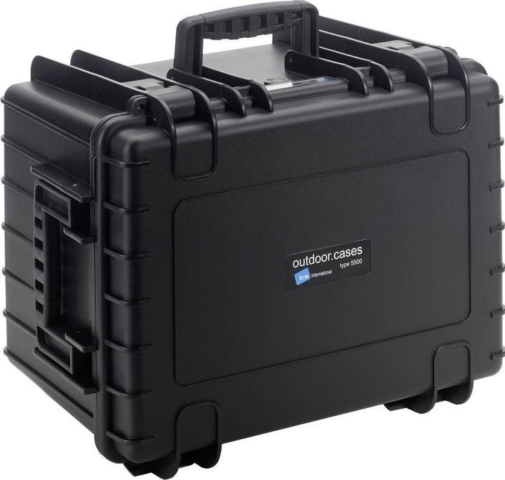 Actual product image B&W International Protective case foam plastic type 5500 (Photo case, 37.90 l)